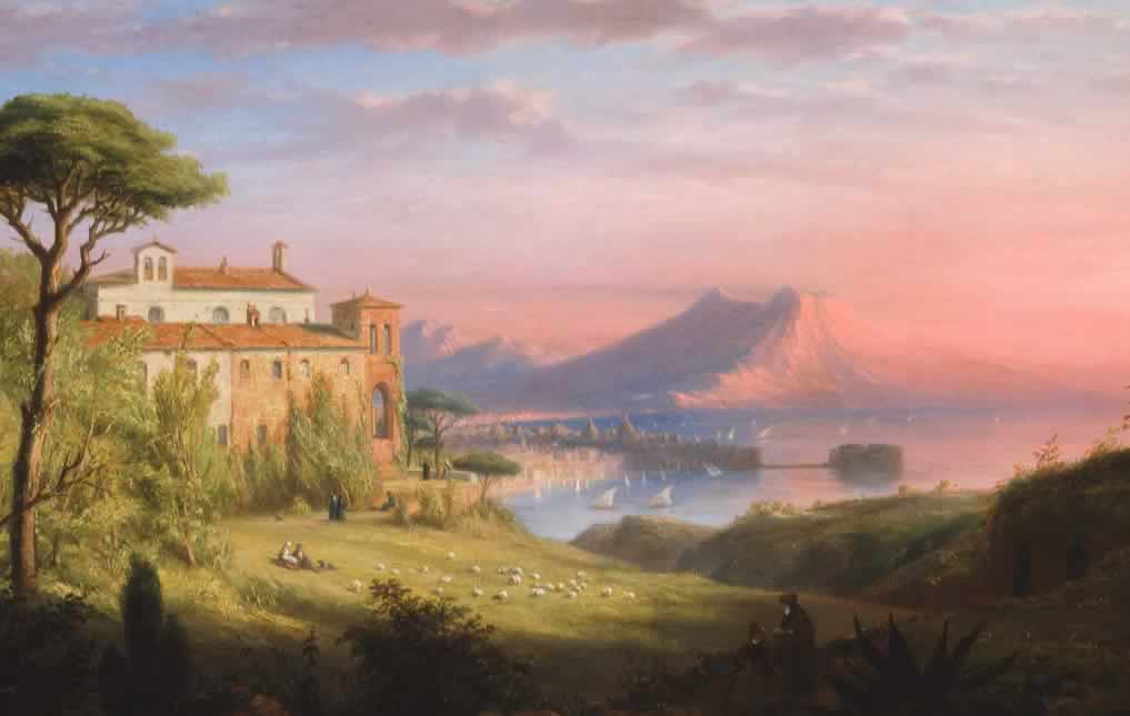 The Bay of Naples, c.1830, by Robert Walter Weir (Museum of Fine Arts,
        Boston)