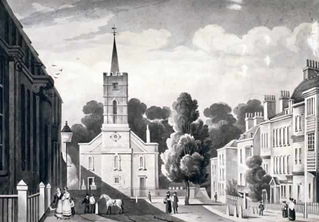 Church Row, Hampstead, c.1830
