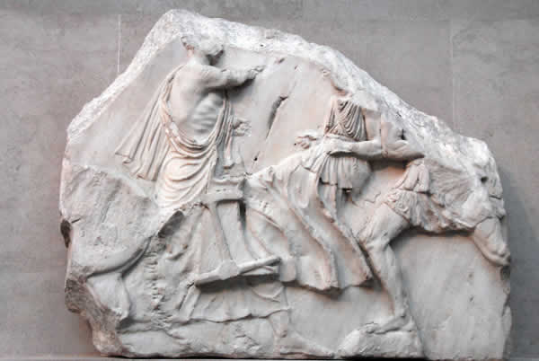 Fragment Piece of the Elgin Marbles, British Museum