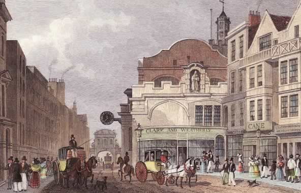 Fleet Street, c.1830