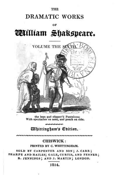 1814 Whittingham Edition