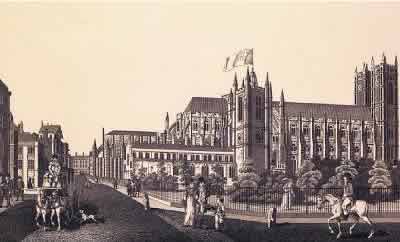 St. Margaretâ€™s Church, London, c.1820