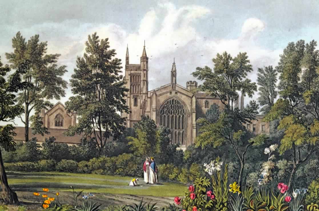 Winchester College, c.1810
