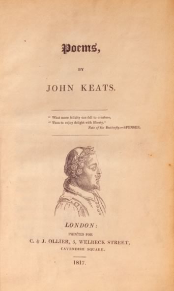 The title page of Poems