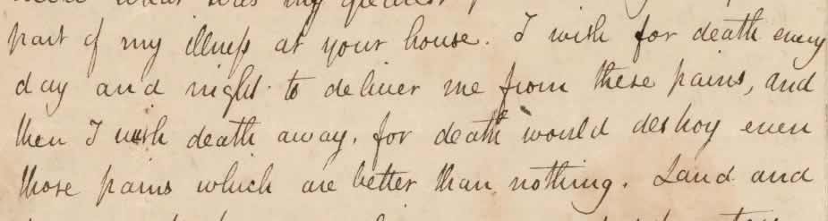 Keats writes to Brown